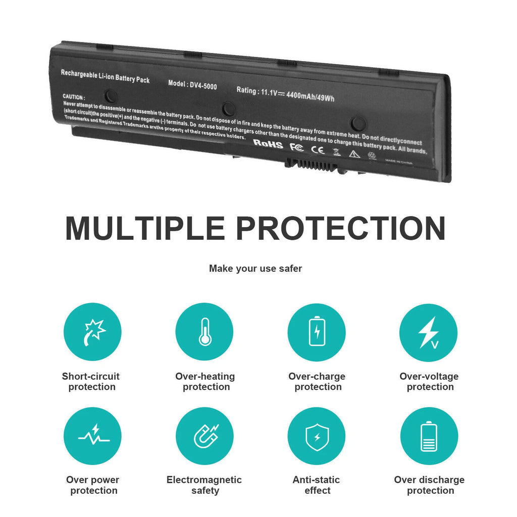 MO06 Battery for HP Pavilion dv4-5000 dv6 dv7 HSTNN-DB3P HSTNN-LB3N 671731-001