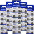 FIFTY (50) L1154 AG13 LR44 357 A76 BATTERY WHOLESALE RETAIL CARD SHIPS FROM USA