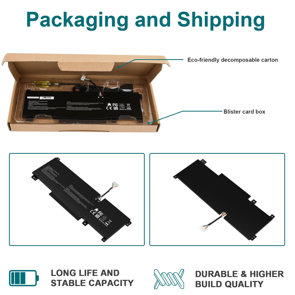 BTY-M492 Battery For MSI KATANA GF66 Pulse GL66 GL76 Sword15 A11U