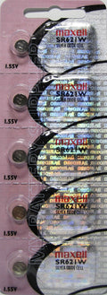 5 Pcs Maxell SR512SW Watch Batteries