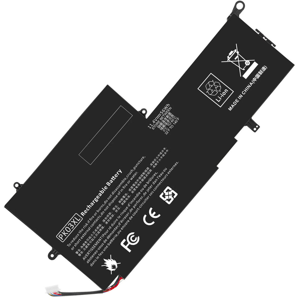 PK03XL Battery For Spectre X360 13-4002dx 13-4003dx 789116-005 788237-2c3 56Wh