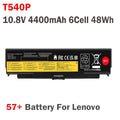 LOT 57+ T440P Battery for Lenovo ThinkPad T540P L440 L540 W540 W541 10.8V 4400mA