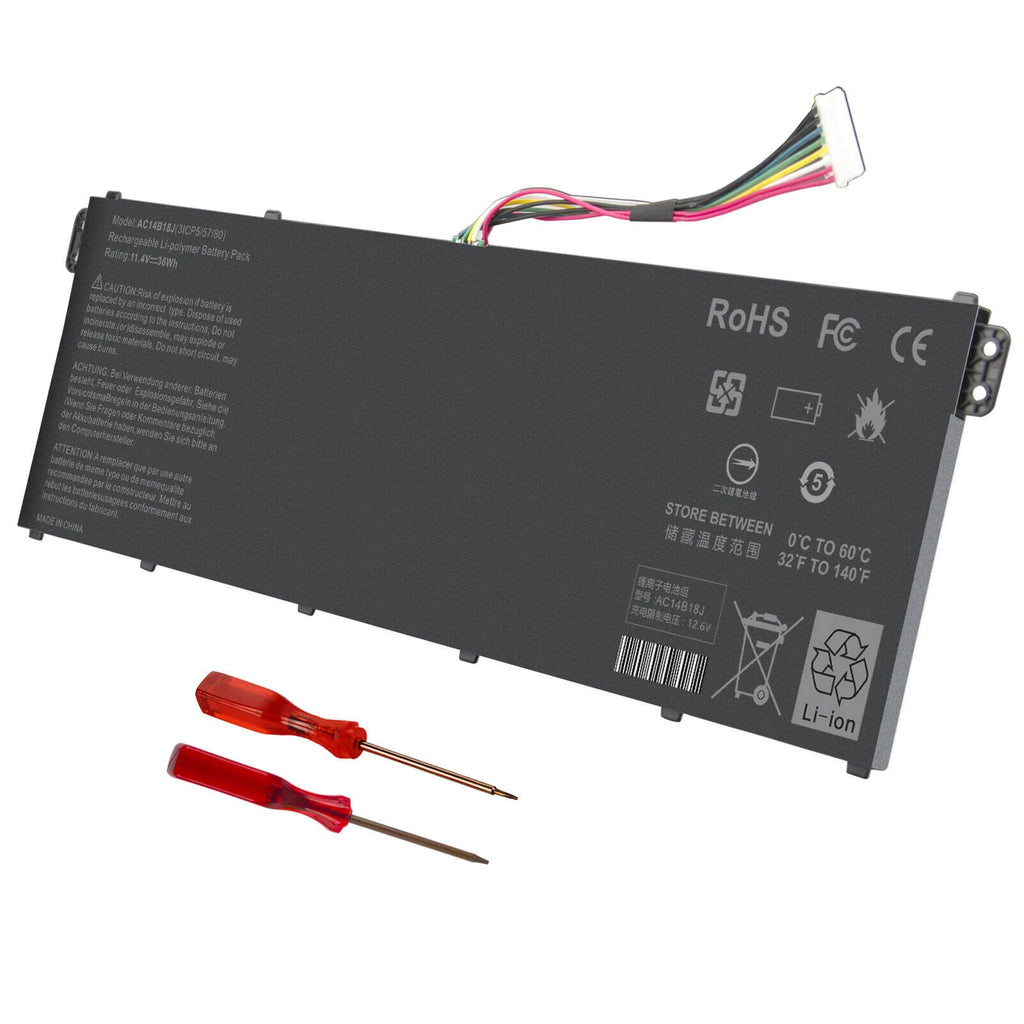 AC14B18J AC14B8K AP16M5J Battery for Acer Aspire 5 A515-51 A515-51G R7-371T/372T