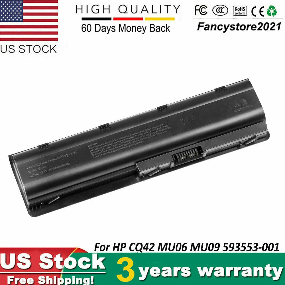 6 Cell Battery For HP Pavillion g7-2251DX Laptop Computer Battery HSTNN-IBOW