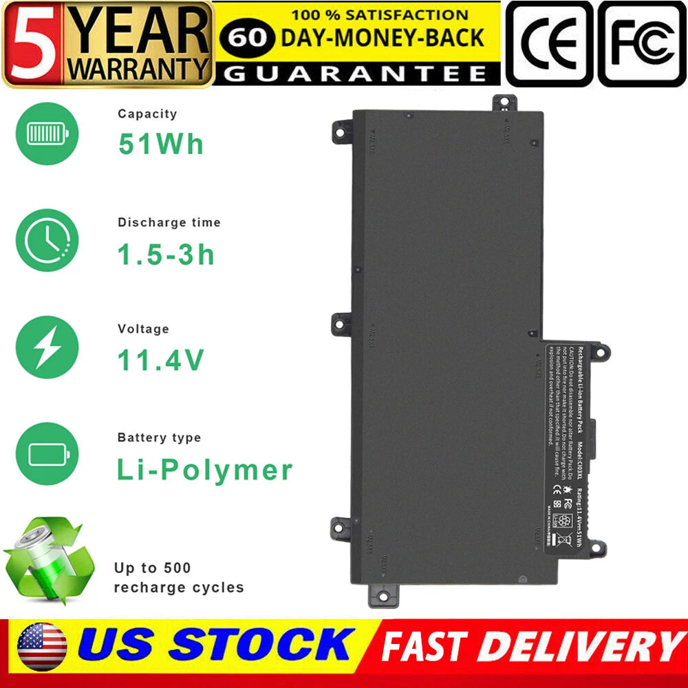 CI03XL Battery for HP ProBook 640 645 650 655 G2 CI03 CIO3 CIO3XL 801554-002