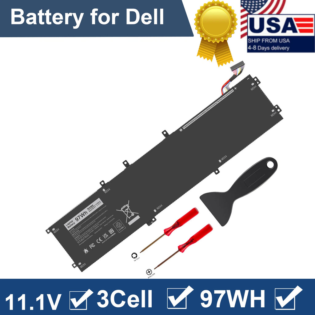 ??LOT 6GTPY Battery For Dell XPS 15 9560 9570 9550 7590 Precision 5510 5530 97WH