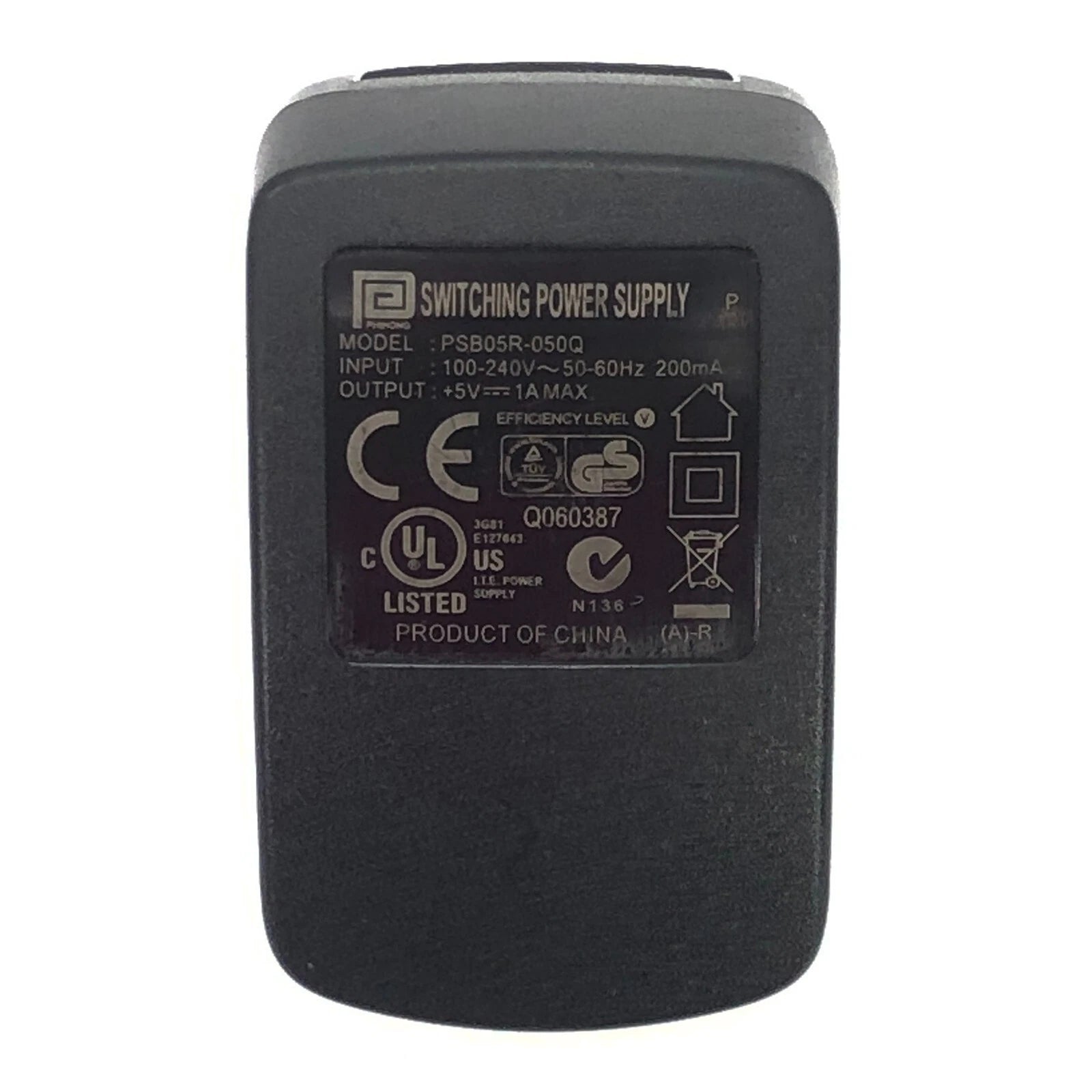 NEW Genuine Phihong AC Adapter Switching Power Supply PSAI05R-050Q 5V 1A OEM