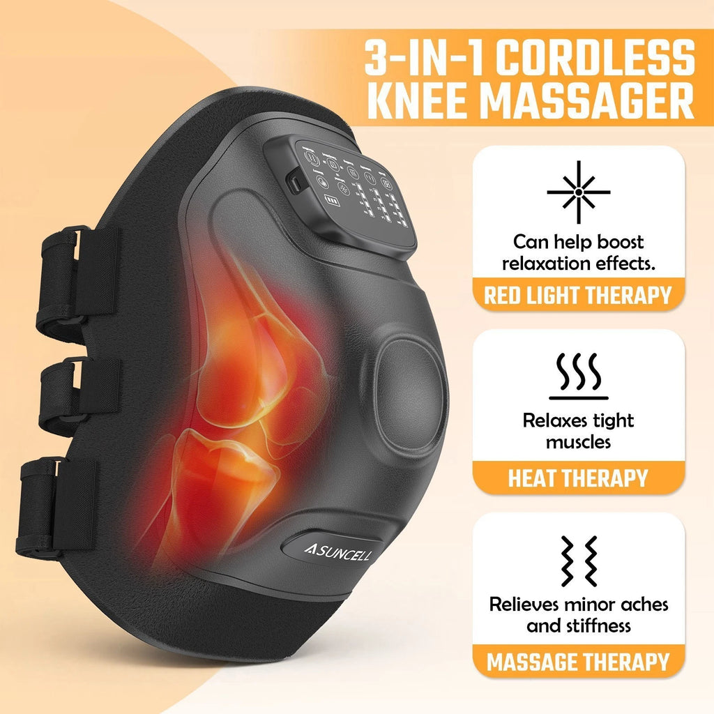 Knee Massager Knee Joint Muscles Relaxtion Elbow Shoulder Massage Machine Gift
