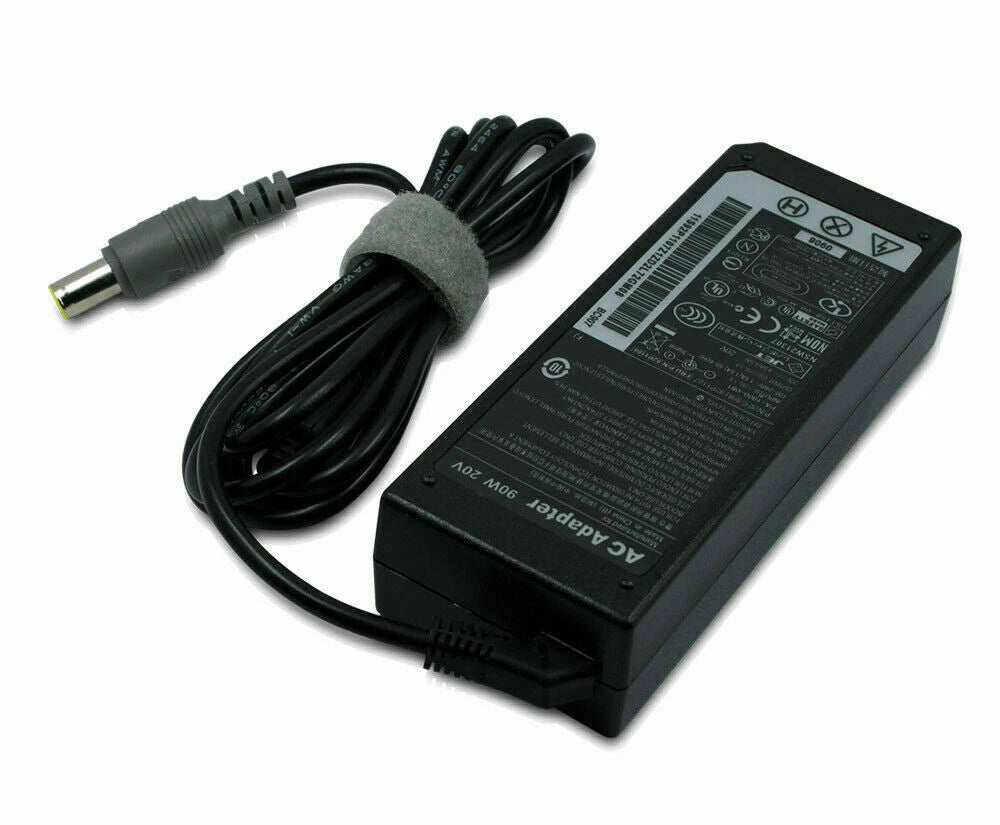 90W Power Charger AC Adapter for IBM Lenovo ThinkPad T400 T410 T60 R61 W/ Cord