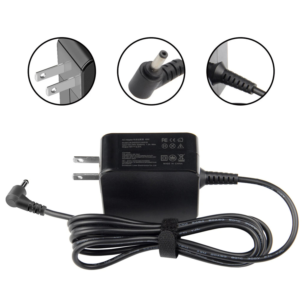 Laptop Charger Power Adapter for Asus VivoBook Zenbook Transformer Book Taichi