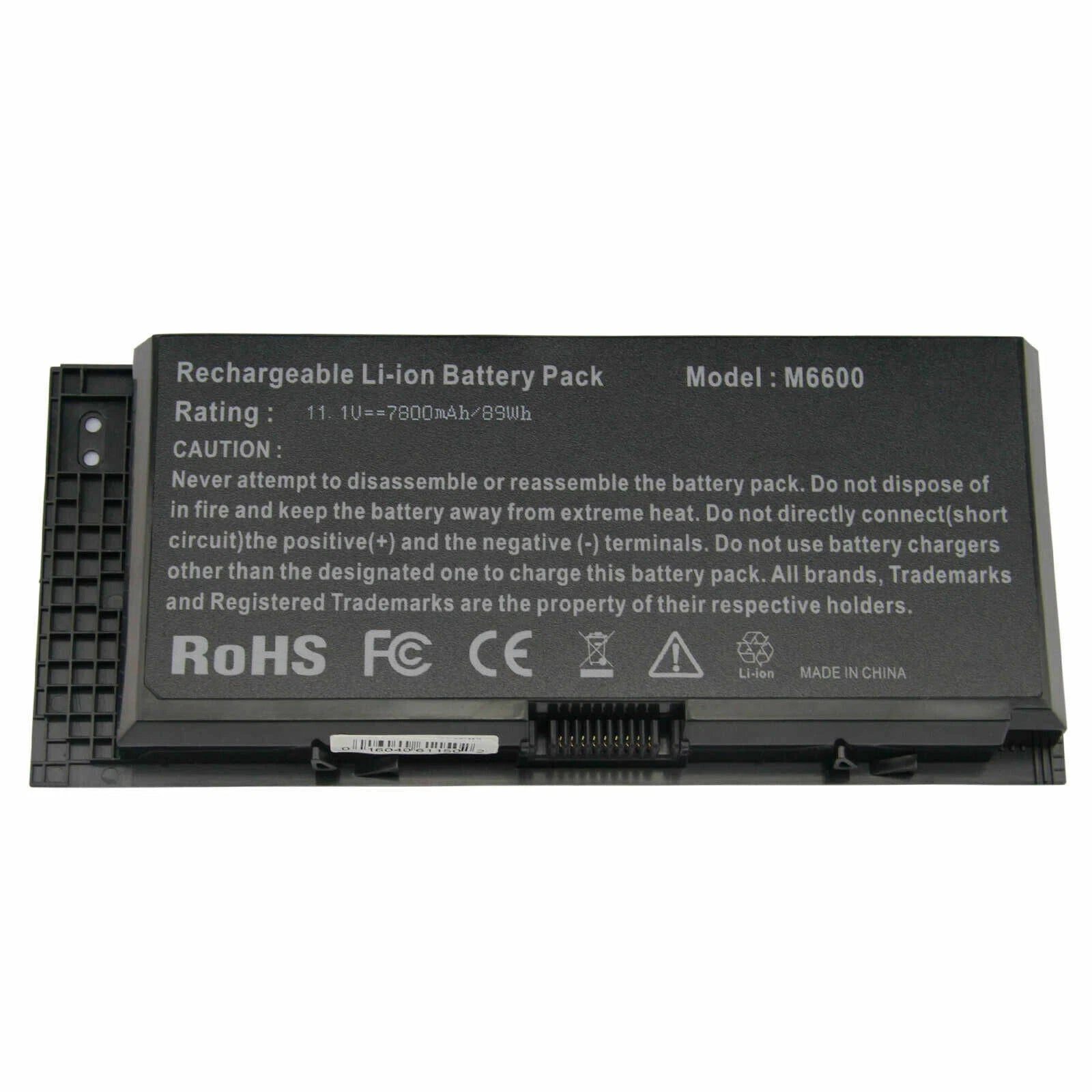 New FV993 Laptop Battery for Dell Precision M4600 M4700 M4800 M6600 M6700 M6800