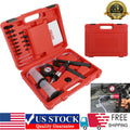 24PCS Hand-Held DIY Vacuum and Pressure Pump Tester Kit Brake Bleeder Set