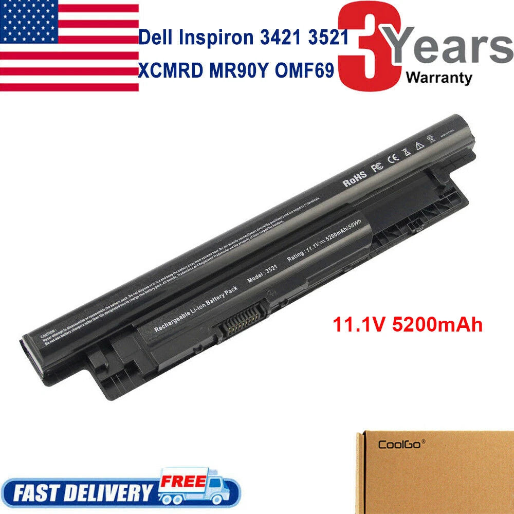 59Wh MR90Y Battery For Dell Inspiron 14-3421 15-3521 3721 17R-5737 E3440