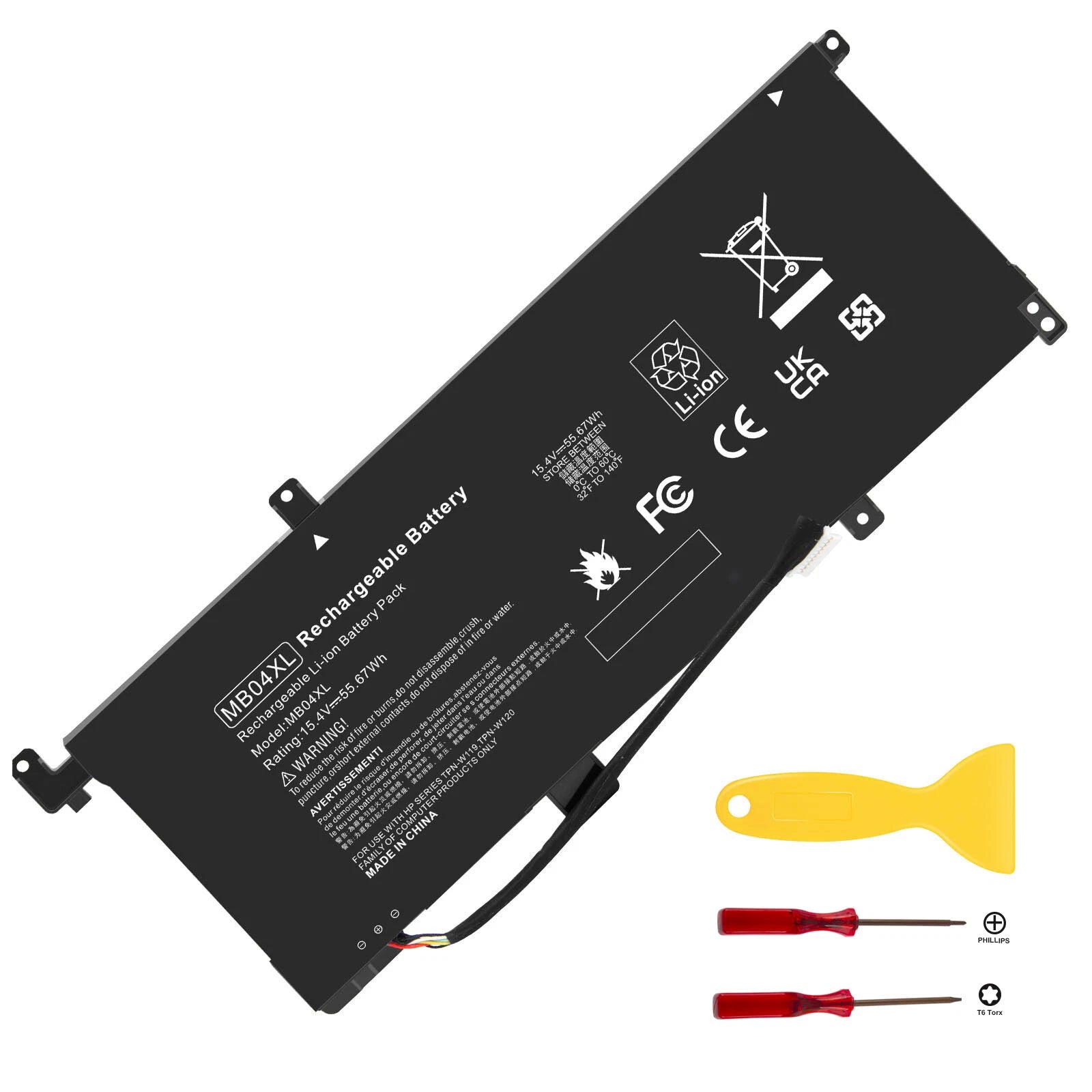 Battery for HP Envy X360 M6 15-AQ AR 844204-850 843538-541 HSTNN-UB6X MB04XL US