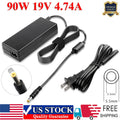 90W 19V 4.74A AC Power Adapter Charger 5.5mm*2.5mm Connetor Tip +Cord for Laptop