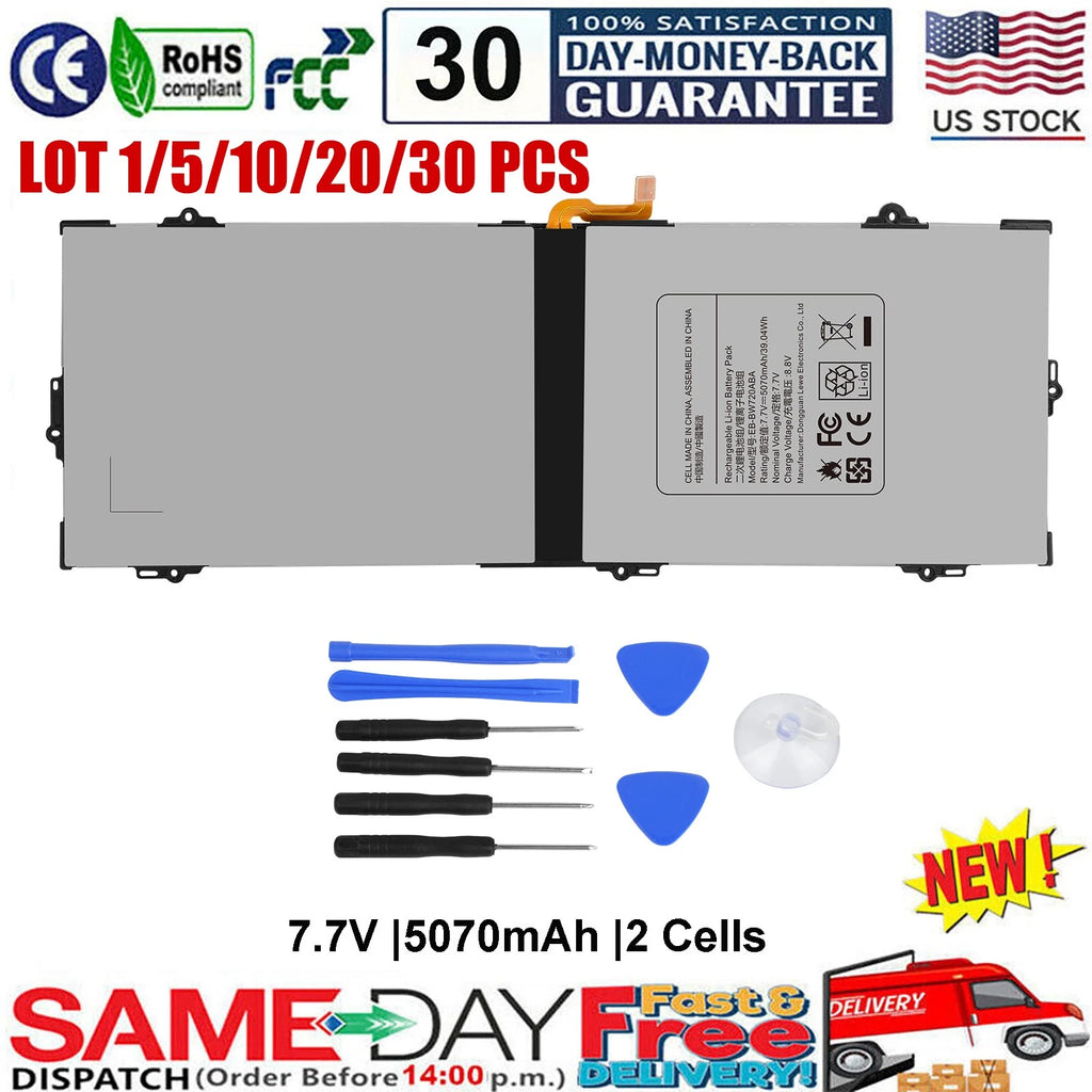 LOT EB-BW720ABA Battery For Samsung Chromebook 4 11.6" XE310XBA-K02US 310XBA-K01