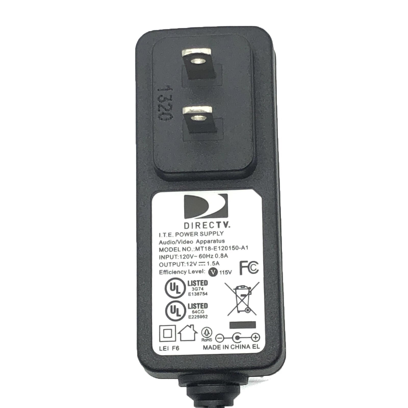 NEW Original DirecTV AC DC Adapter For Wireless Cinema Connection Kit DCAW1R0-01
