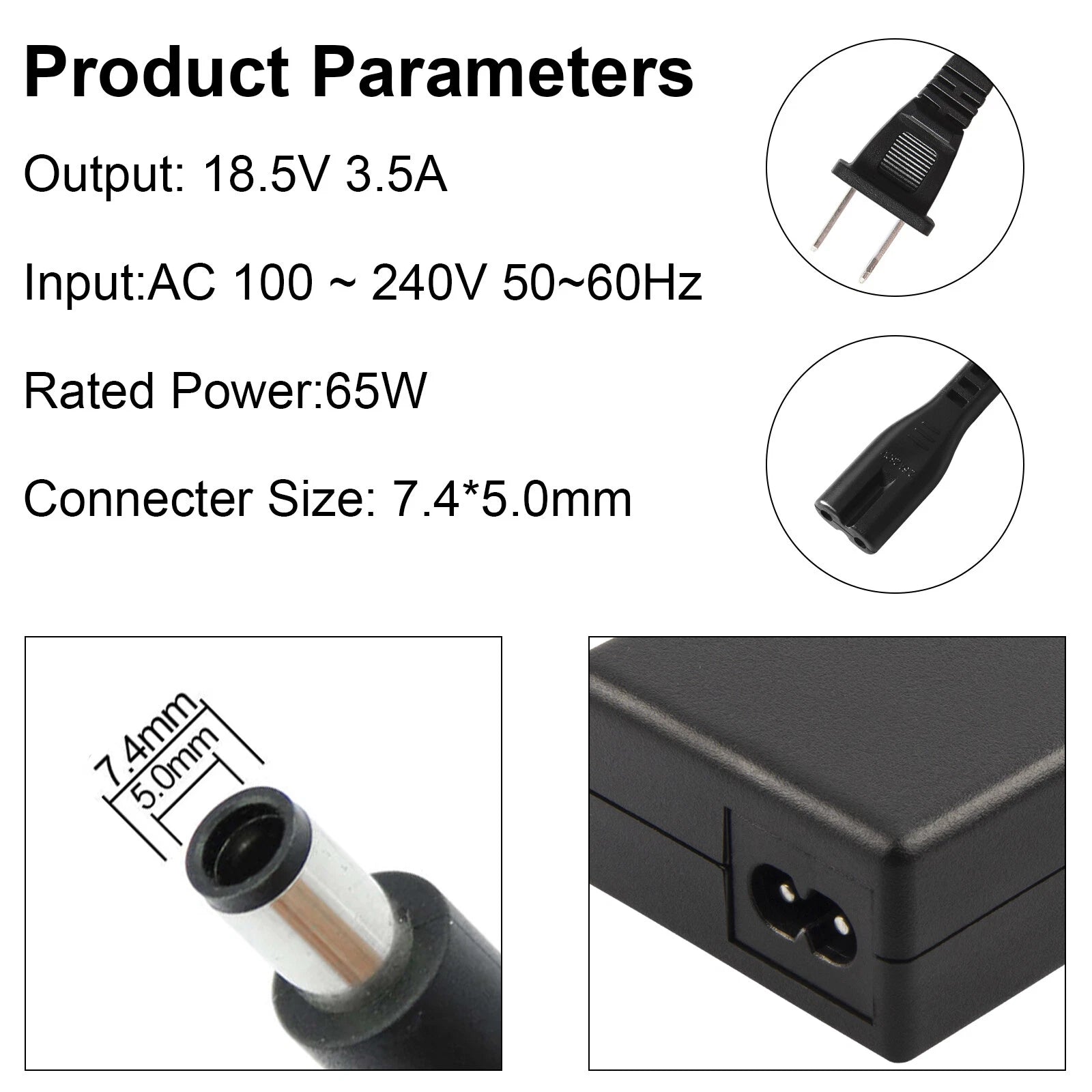 AC Adapter Laptop Charger For HP Pavilion G4 G6 G7 G50 G60 G61 G62 G70 G71 G72