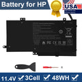 Replace LE03XL Battery For HP Pavilion X360 13-A010DX HSTNN-PB6M 796220-541 48Wh