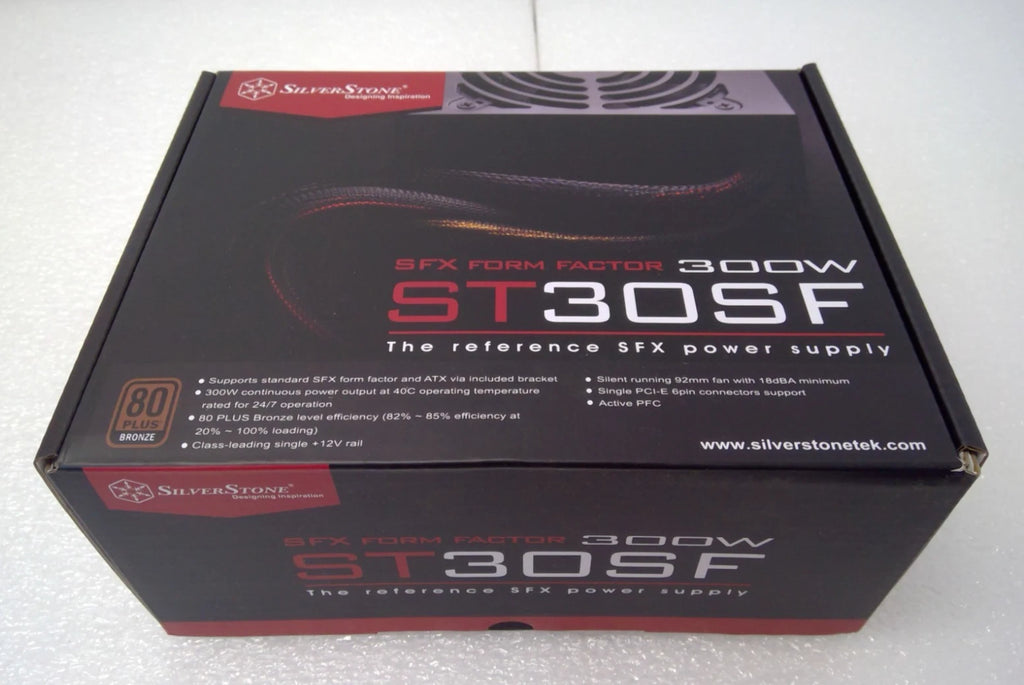 NEW SilverStone SST-ST30SF SFX Form Factor 300W 80Plus Bronze Power Supply