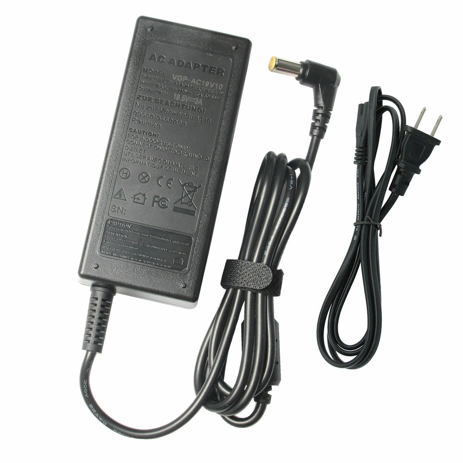For Samsung 19V LCD LED HDTV TV Plasma DLP Monitor Power Supply Adapter