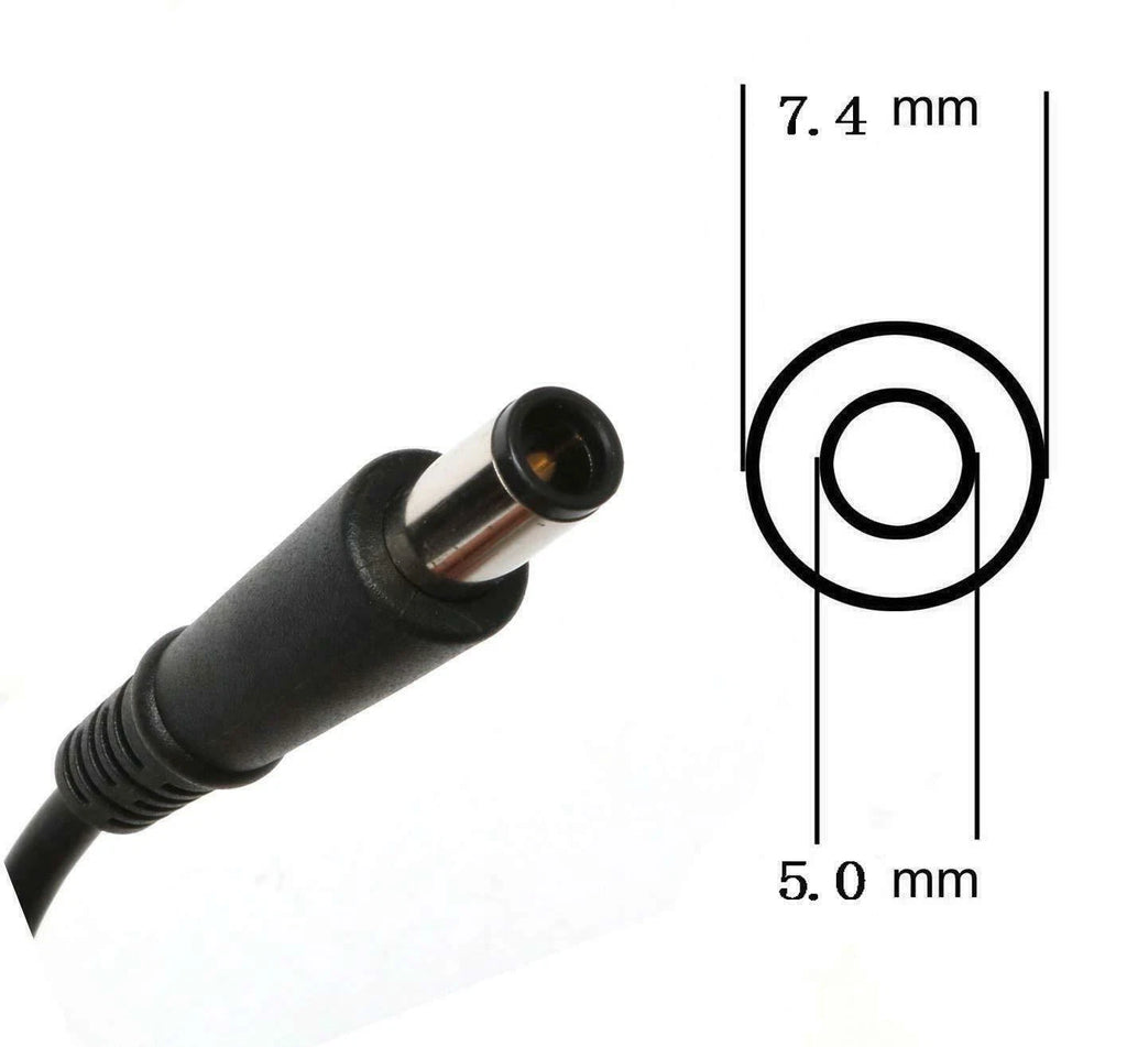 65W Adapter Charger for Dell Latitude 5400 5500 5300 7300 7400 2-in-1 Laptop