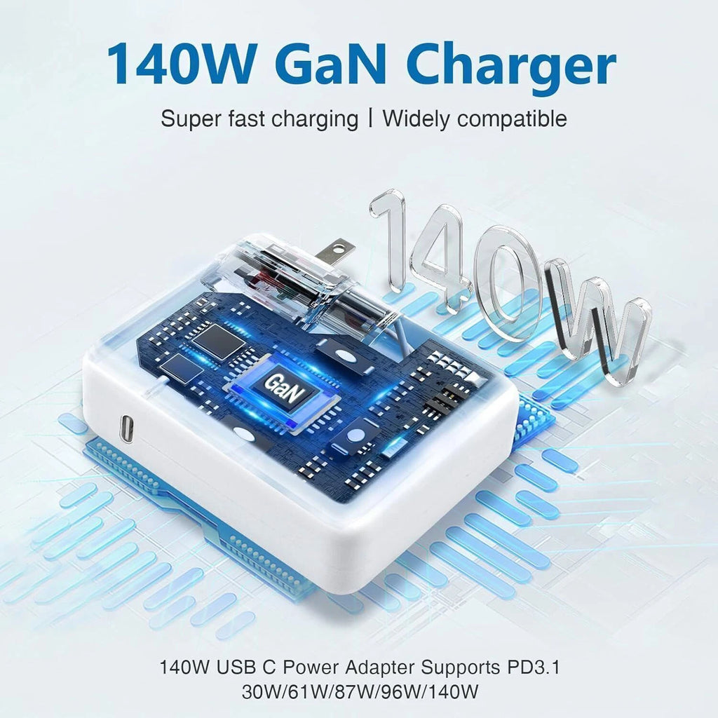 For MacBook Pro 61W USB-C Laptop Charger 87W 96W Mac Air Power Adapter 2018-2023