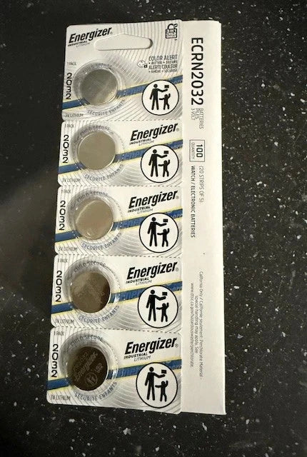 Lot of 25 Energizer ECR2032 Genuine Fresh Date CR2032 2032 Lithium 3V Batteries