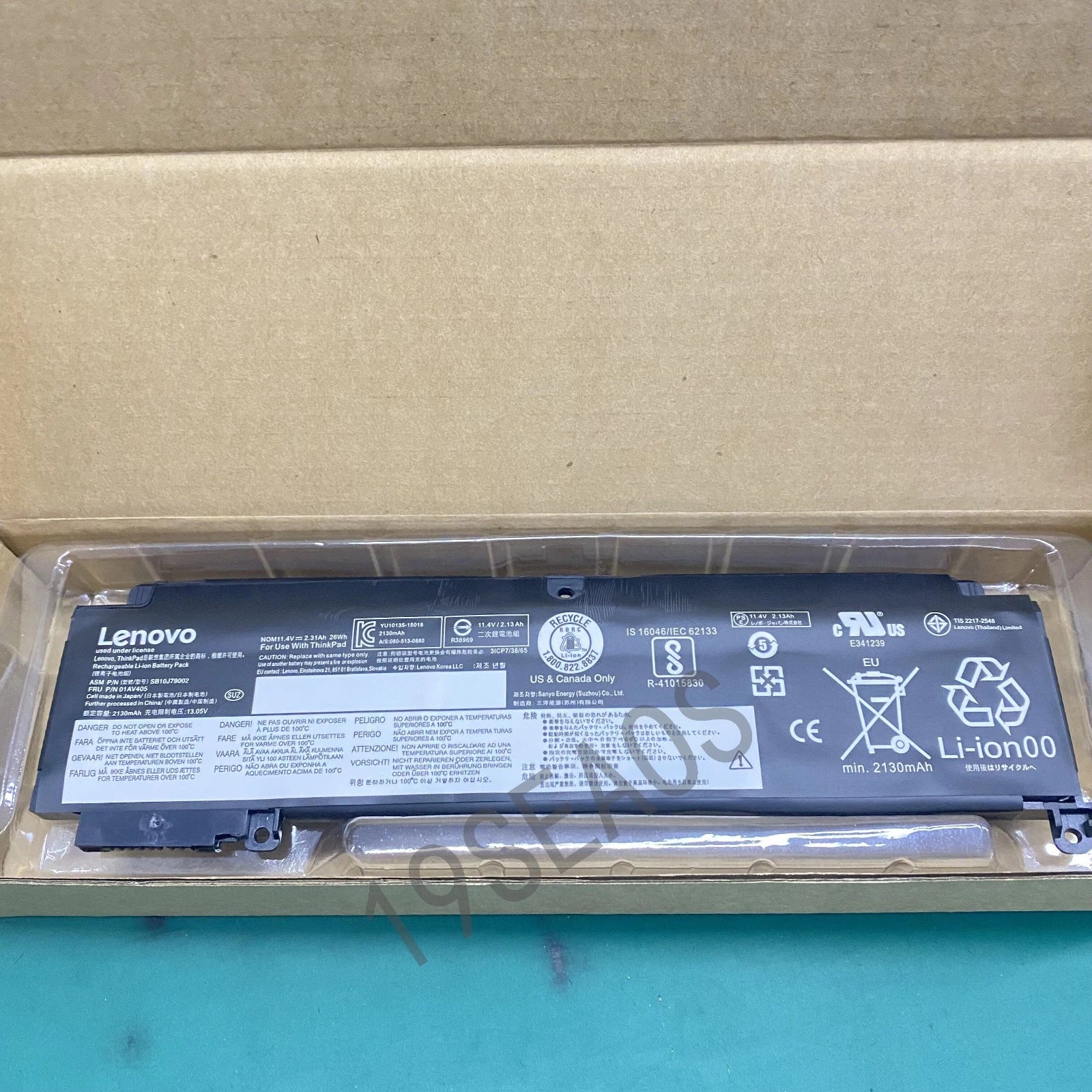 OEM New Battery For Lenovo Thinkpad T460s T470s 01AV405 00HW022 00HW023 00HW024