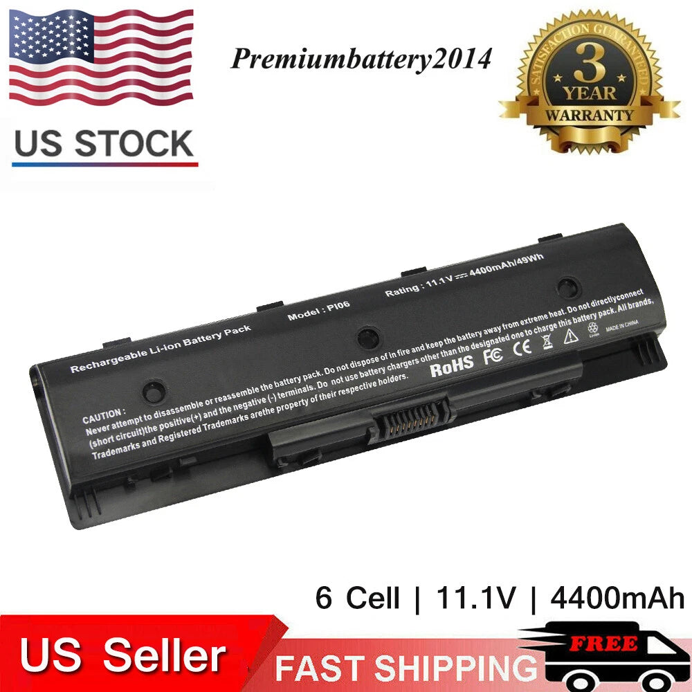 For HP Notebook HSTNN-YB40 Battery 710417-001 P106 5t-j000 tpn-l110 envy 15 17 P