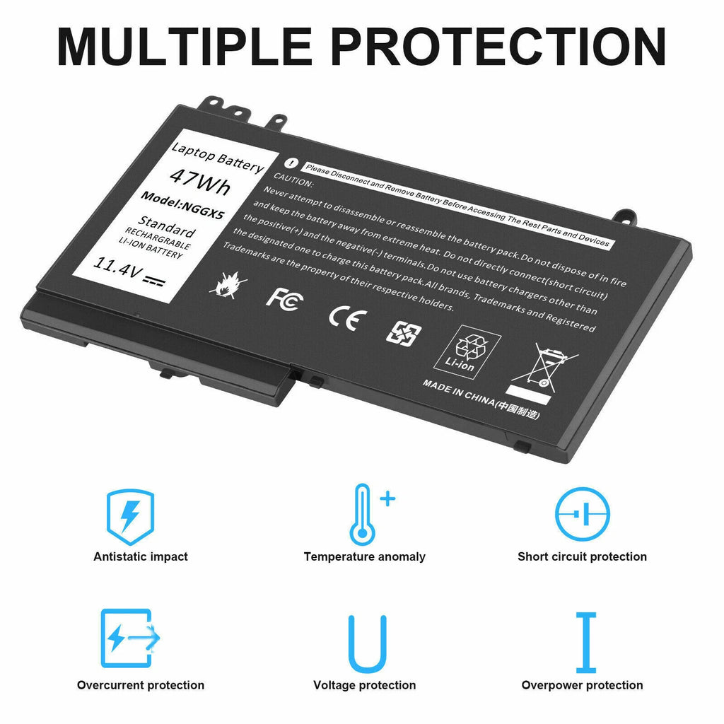 ?LOT 10x NGGX5 Battery for Dell Latitude E5470 E5570 E5270 Precision M3510 JY8DF