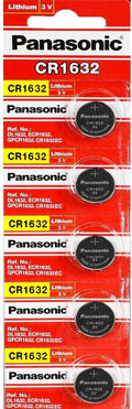 10 Pack - Panasonic Battery - Cr1632 3v 3 Volt Lithium Coin Size Battery