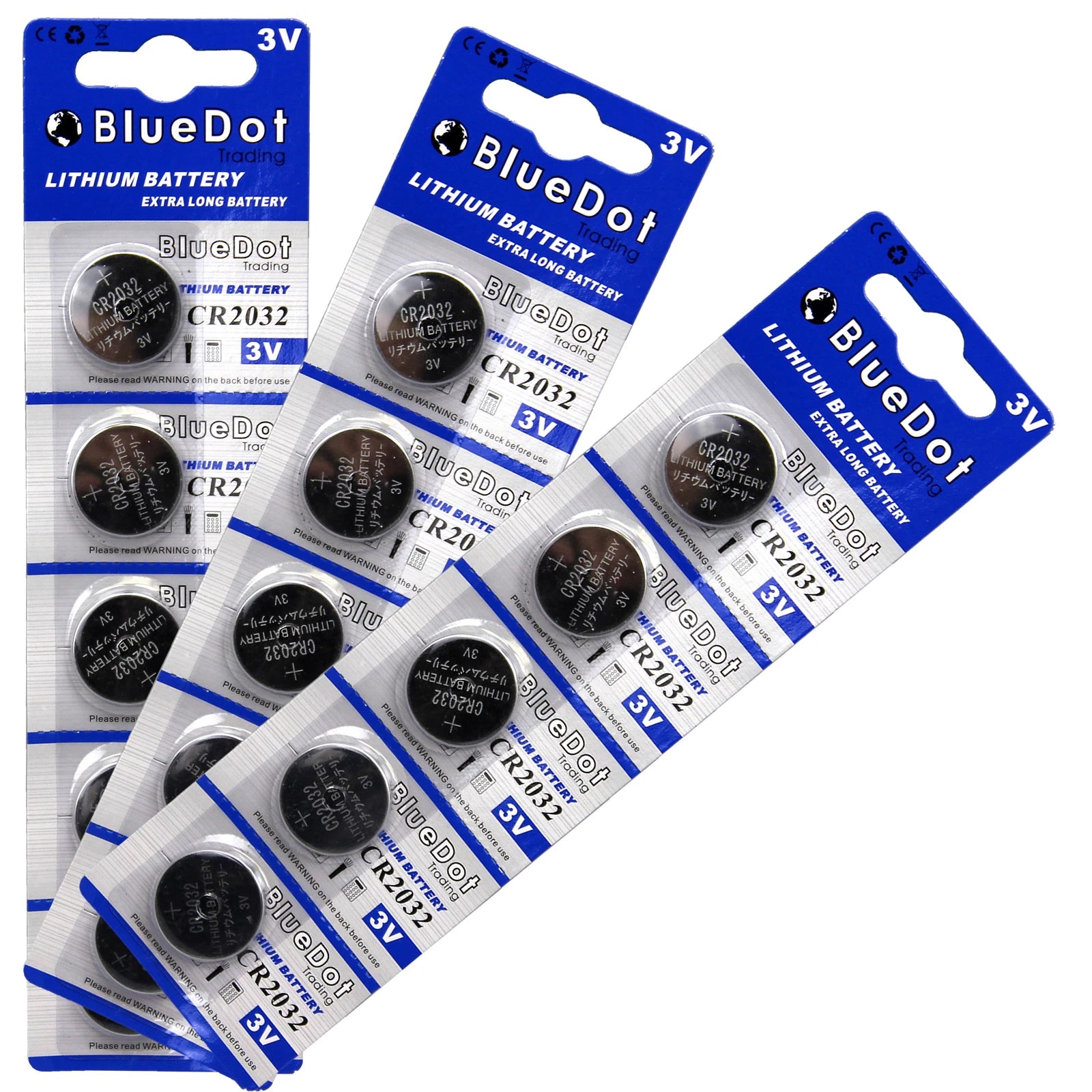 15Pcs CR2032 DL2032 Lithium Button Cell Battery FREE SH ~ ECR2032 5004LC 3 Volt