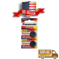2 x Fresh PANASONIC CR 2025 CR2025 CR-2025 LITHIUM COIN CELL Battery Exp 2033