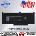 ?MXV9V Battery For Dell LATITUDE 5300 5310 7300 7400 5VC2M N2K62 0829MX 60Wh