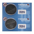 Renata Watch/Electronic Batteries 3v CR2016 2 Batteries (Lithium Button Cell)