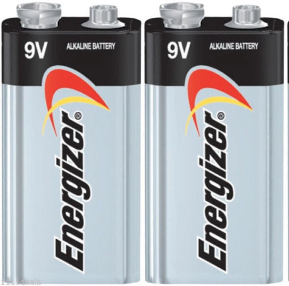5 FRESH Energizer Max 9V 9 Volt E522 1604 Alkaline Battery Bulk EXP 2023