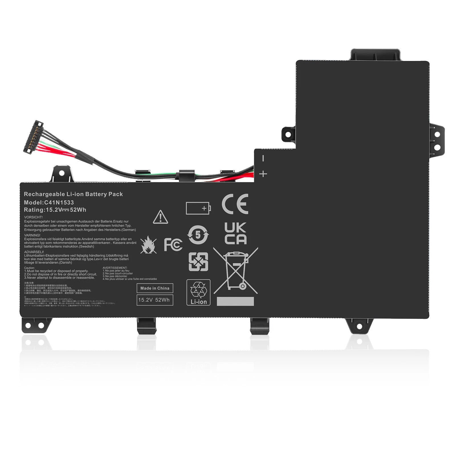 C41N1533 Laptop Battery for Asus Q524U Q534U Q524UQ Q524UQK Q534UX Q534UXK
