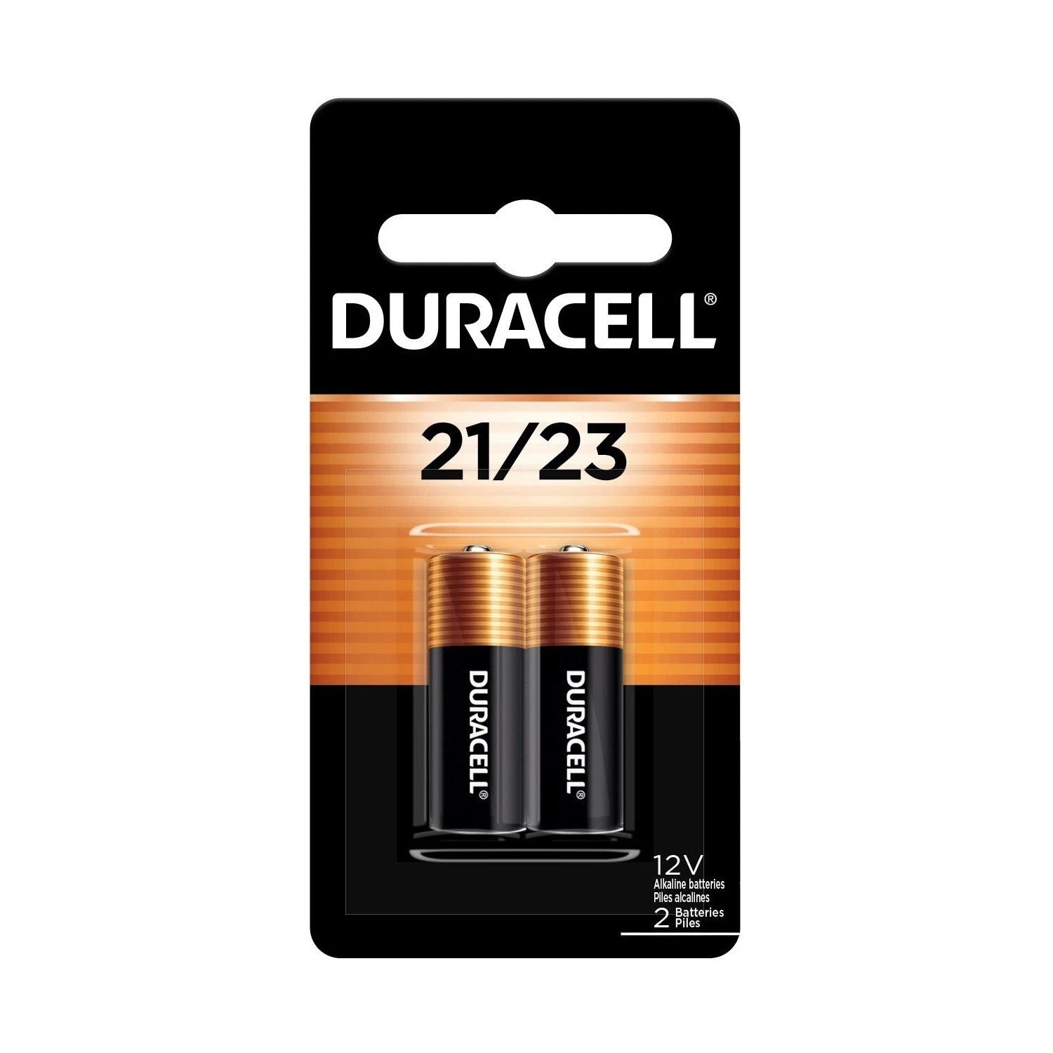 2 21/23 Duracell 12V Alkaline Batteries (8LR50, A23, MN21, Security)