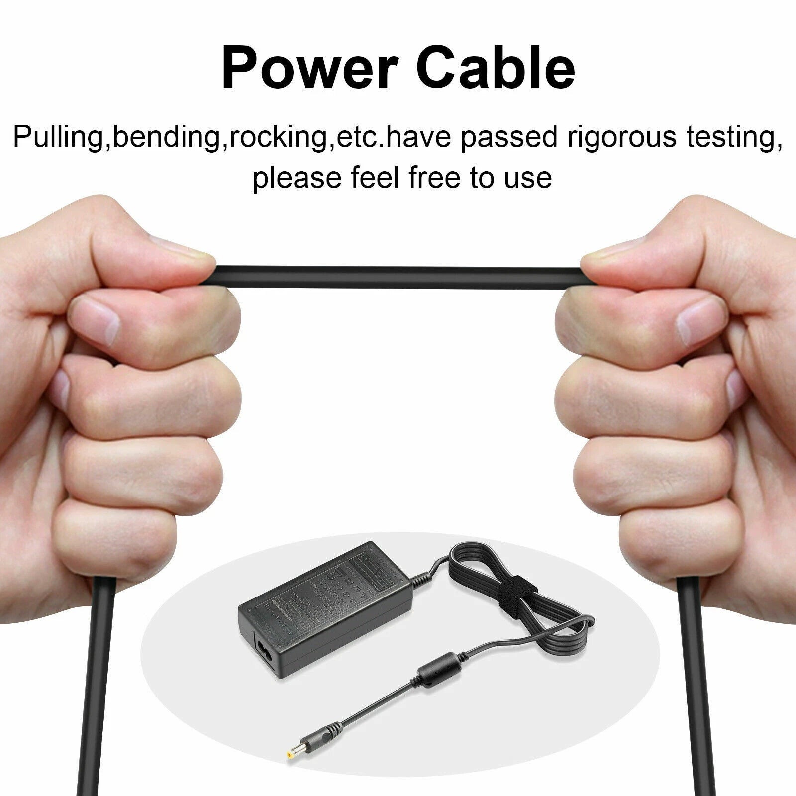 Power Charger Adapter For HP Compaq Presario 2200 2800 C300 C500 C700 ZE4900