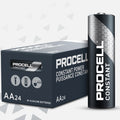 24pc Duracell PROCELL Constant Power PC1500 1.5V AA Everyday Alkaline Batteries
