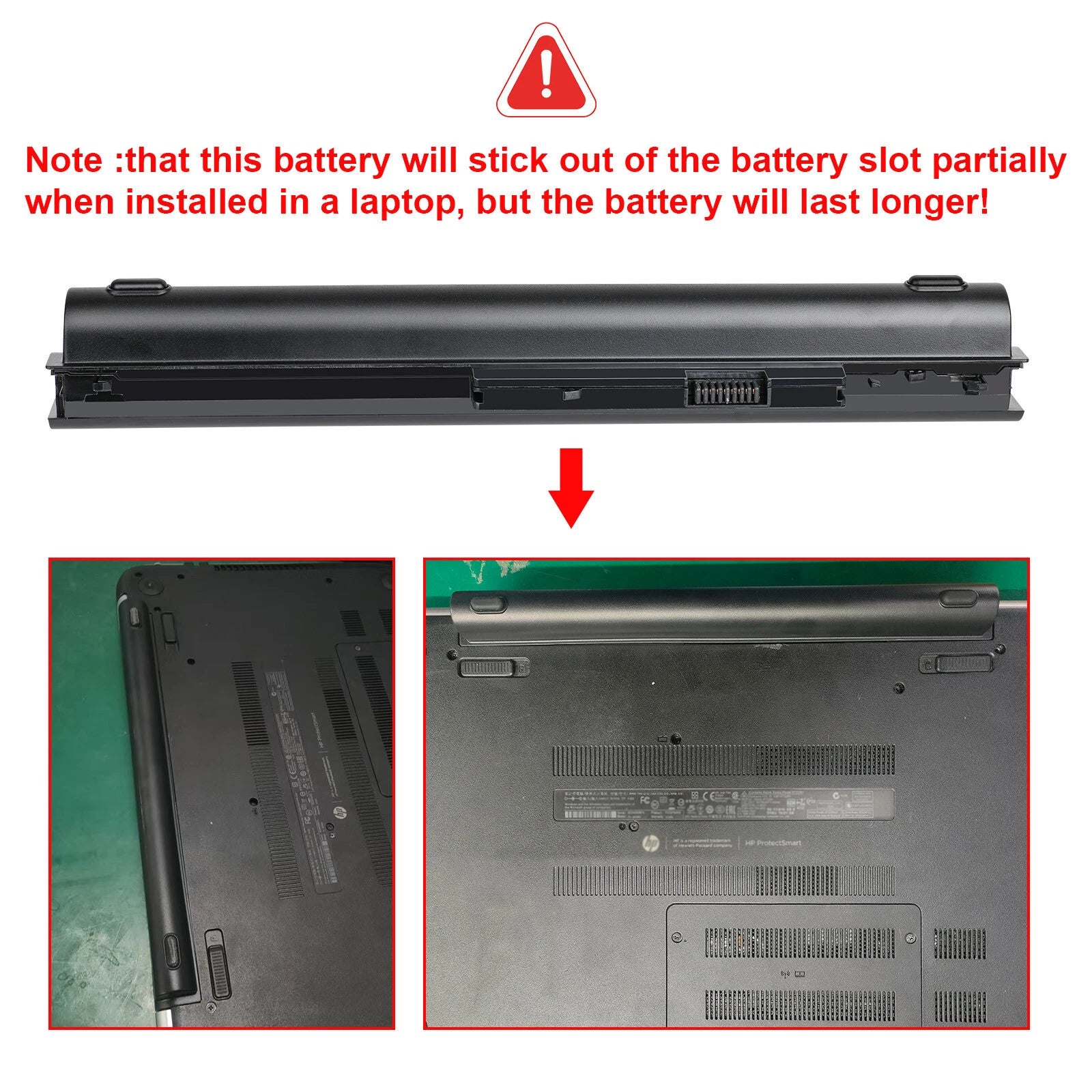 8Cells For HP LA04 Laptop Battery 776622-001 28460-001 752237-001 TPN-Q129