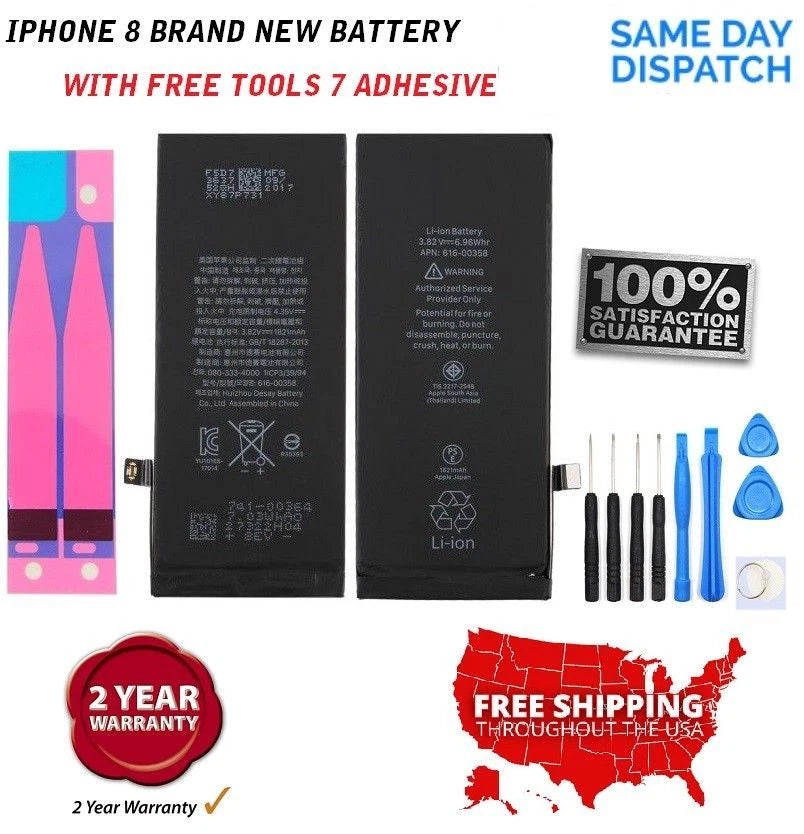 For Apple iPhone 7 4.7" Internal Replacement Li-ion Battery 1960mAh w/ Free Kits