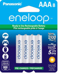 Panasonic Eneloop BK-4MCCA8BA Battery AAA NiMH 800mAh 8 Pack