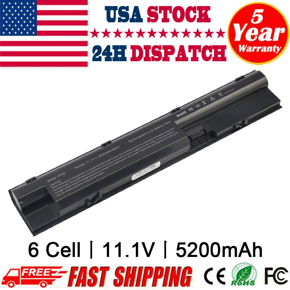 6Cell Battery for HP ProBook 440-G0 G1 445-G0 G1 450-G0 G1 707617-421 708457-001