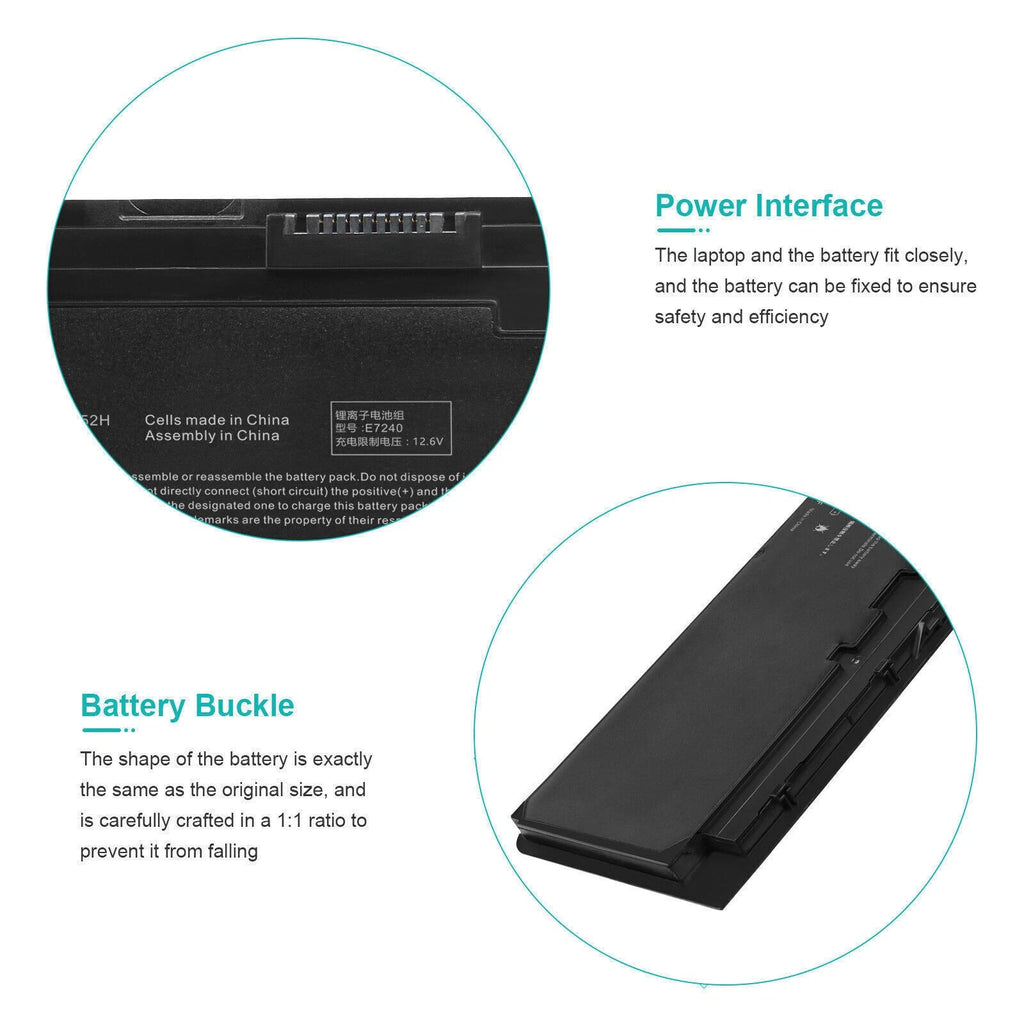 ?LOT Battery For DELL Latitude E7240 E7250 Ultrabook GVD76 KWFFN VFV59 WD52H NEW