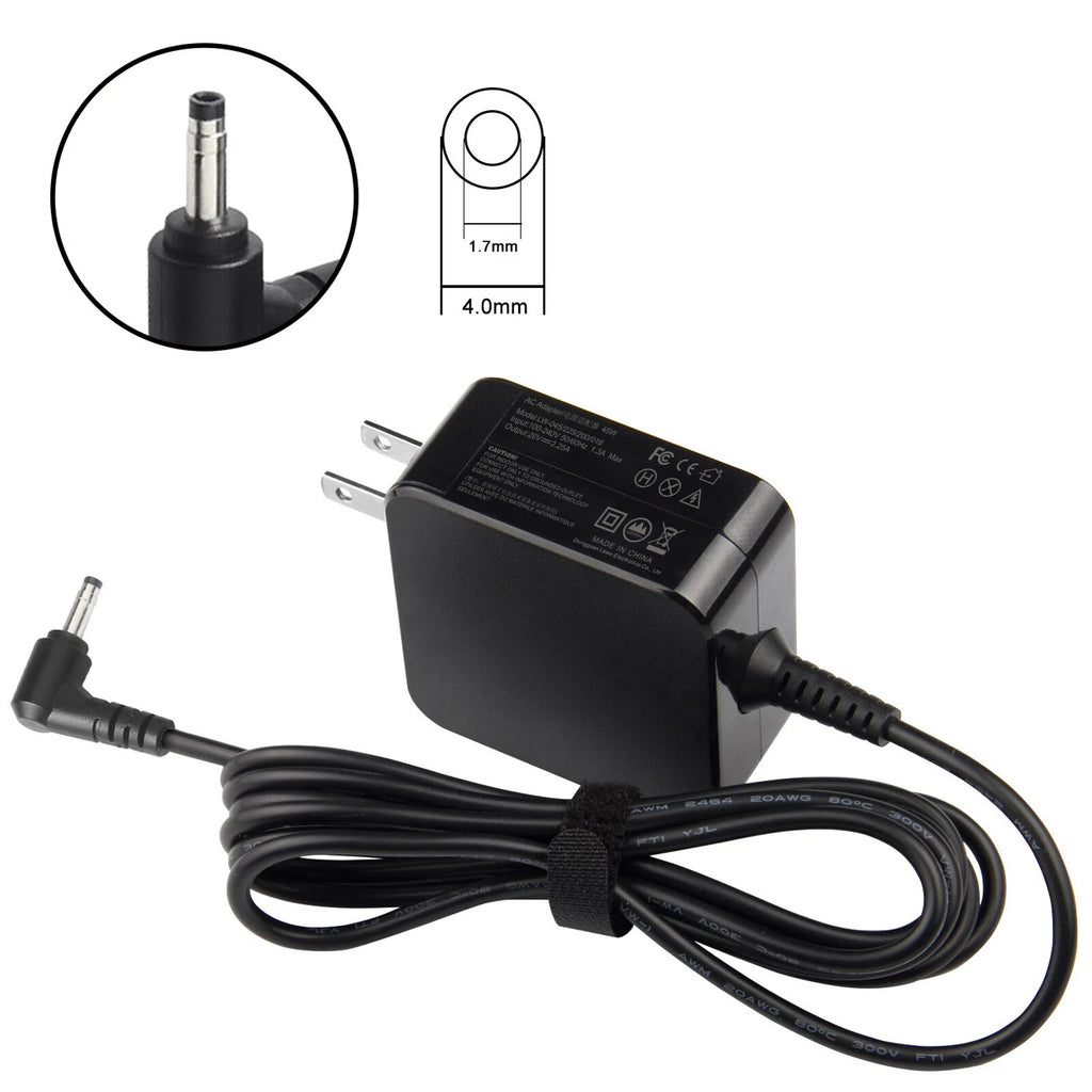 45W Adapter Charger For Lenovo IdeaPad S145-14IGM S145-15IGM S340-14IWL Laptop