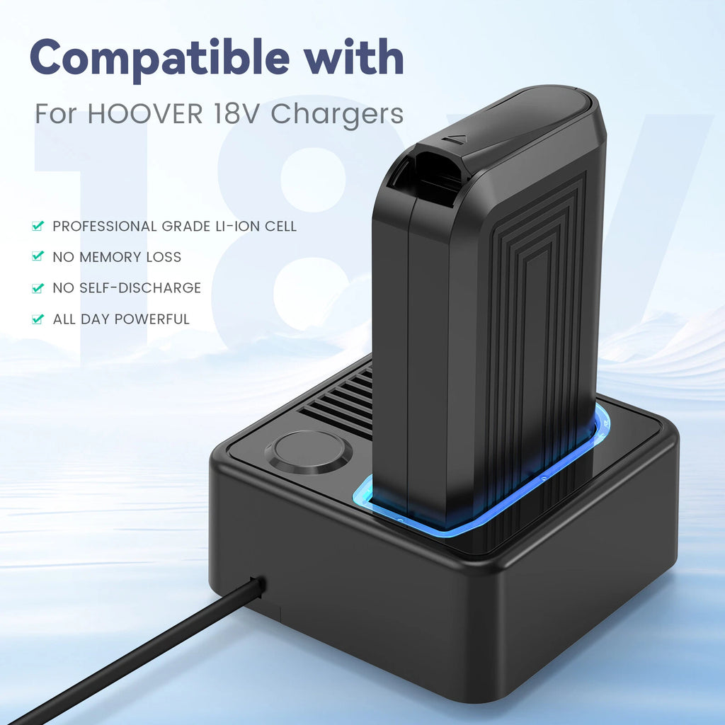 For Hoover LINX Charger/Battery 18V BH50000 Lithium 5.5Ah 4.0Ah Cordless Vacuum