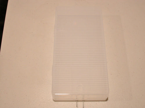 1 pc Clear Hard Plastic Case Holder Storage Box For 8 x 18650 Battery (8 bay)