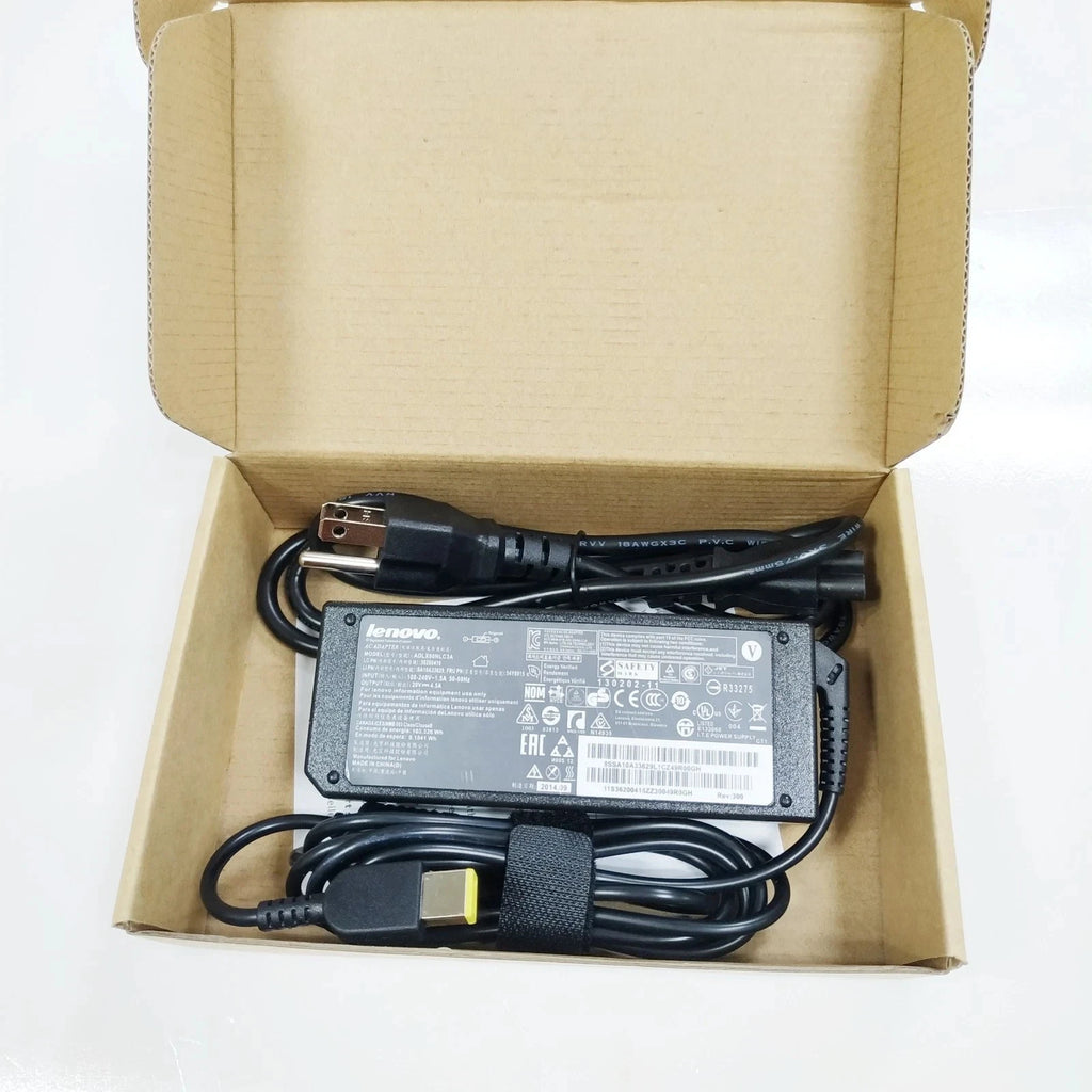 OEM NEW 90W Lenovo Adapter Charger ThinkPad X1 Carbon 0B46994 Yellow Square Tip